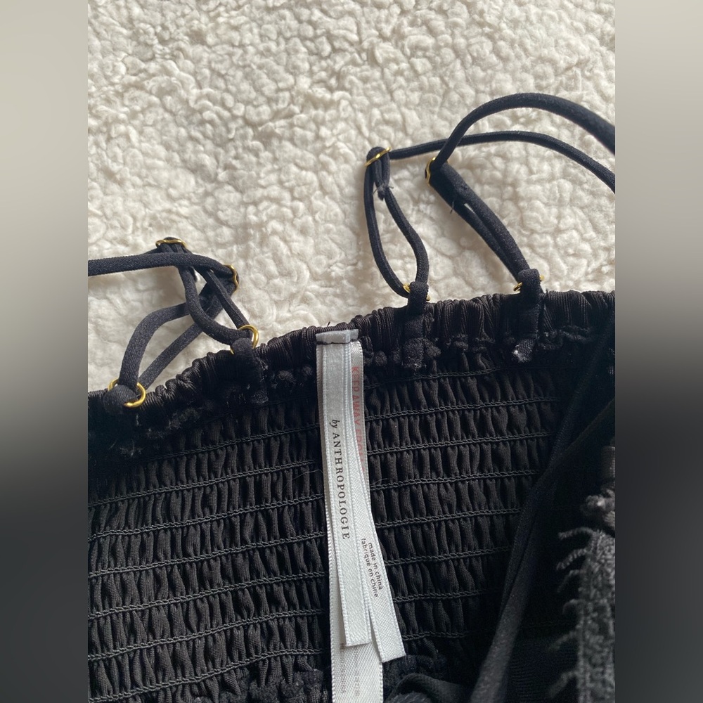 Anothropologie Viviette Lace Bralette Top - Picture 7 of 10